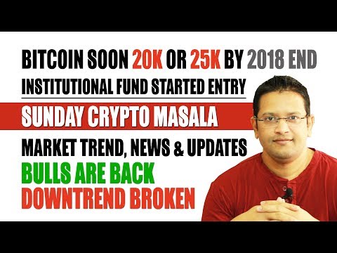 Bitcoin Bulls Are Back Downtrend Broken. Bitcoin to Moon 20k-25k by 2018 End. Bitcoin News & Updates
