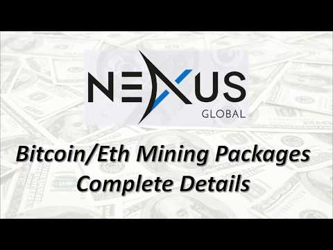 Nexus Global Bitcoin/Eth mining packages Details hindi/urdu