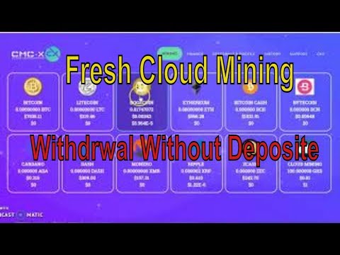 No deposite || Fast  Cloud Mining Website || 100Gh Free || Bitcoin Mining Site 2018