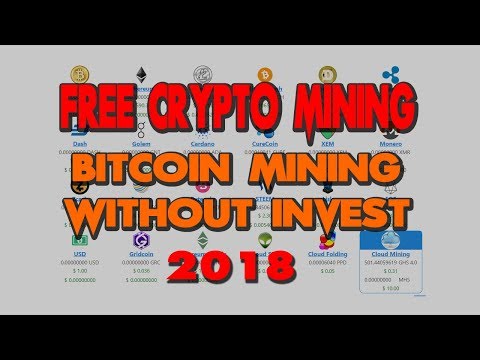 Cloud Mining Bitcoin 2018 @ FREE @ Bitcoin Mining Without Invest