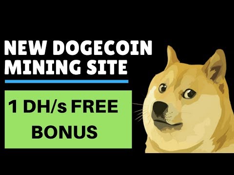 Free Dogecoin Cloud Mining 2018 | DOGEMINER :: 1 DHS Free Bonus| Free Dogecoin