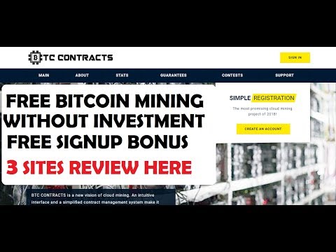 NEW BITCOIN CLOUD MINING - FREE 50GHS - EARN ONLINE WITHOUT INVESTMENT - BTCCONTRACT