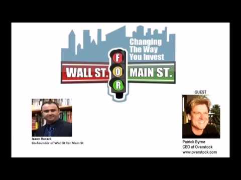 Patrick Byrne: Bitcoin Will Immensely Disrupt Financial Industry