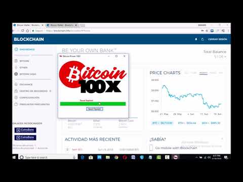 bitcoin hack 201 - no human verifiaction no password no scam - bitcoin100x