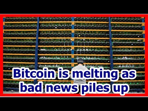 Today News - Bitcoin is melting as bad news piles up