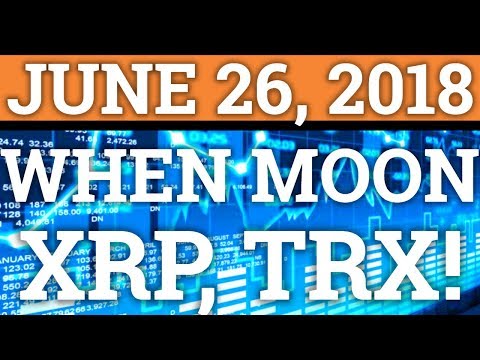 BITCOIN WILL MOON DUE TO THIS? TRON TRX, RIPPLE XRP NEWS! PRICE PREDICTION, CRYPTOCURRENCY NEWS 2018