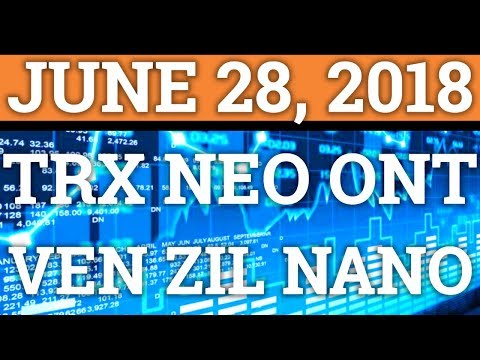 CRYPTOCURRENCY ADOPTION COMING? NEO, ONT, NANO, TRON TRX, PRICE PREDICTION + BITCOIN BTC NEWS 2018