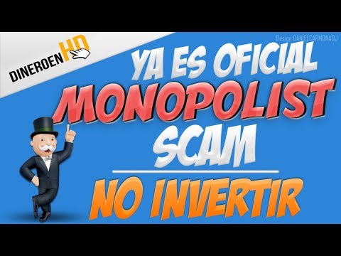MONOPOLIST ya es SCAM - JUNIO 2018 | NO INVERTIR | RUBLOS | NO PAGA!!