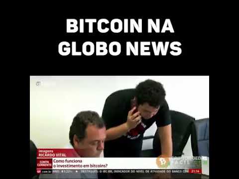 Globo News no programa conta corrente fala sobre Bitcoin.