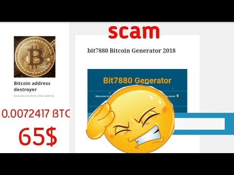 Bit7880 Bitcoin Generator 2018 ✘ SCAM