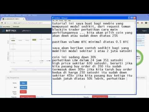 Tutorial Bitcoin - Blackjin trader Vs Bittrex Trade Vol. 2