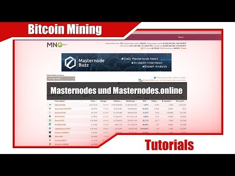 Anfängerreihe 11: Masternodes und Masternodes.online [Bitcoin Mining]