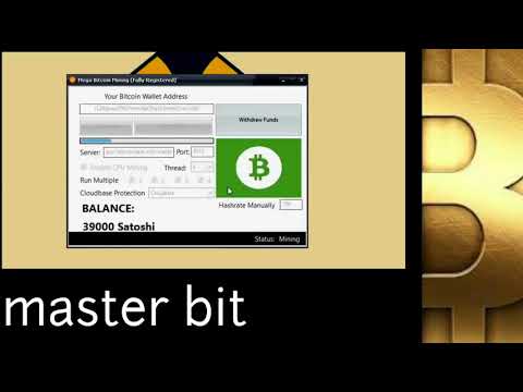software Miner Satoshi 10000000 1 BTC Bitcoin Adder Generator Mining 2018