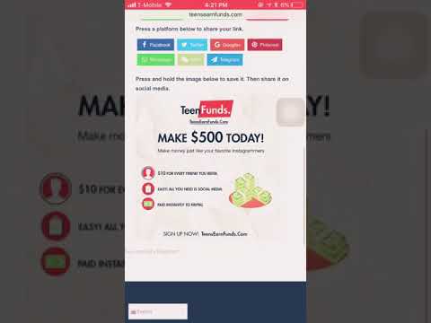 Make Money Online Easily With TeensEarnFunds.Com