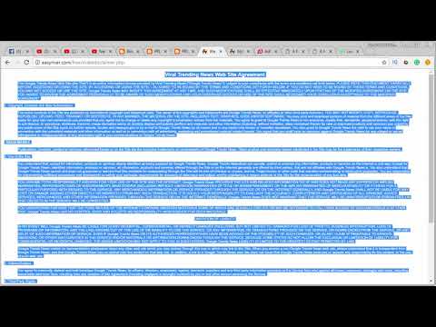 Make Money with Blogger 2018   How to Make Disclaimer Page   Write Disclaimer for Blog   Part 12