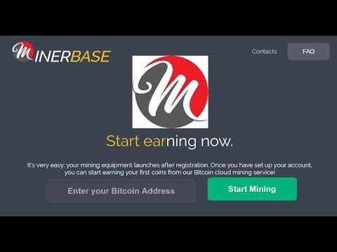 MinerBase | Free Daily Bitcoin | Auto Cloud Bitcoin Mining | Daily Faucet