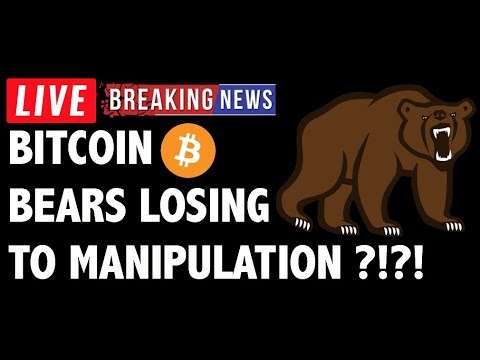 Are The Bitcoin (BTC) Bears Losing to Manipulation?! - Crypto Trading & Cryptocurrency News