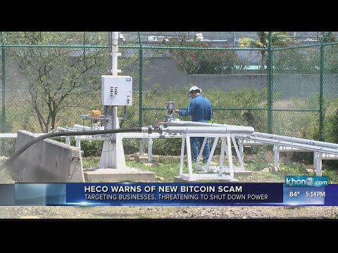 In a new twist on an old scam, crooks are demanding payment in bitcoin