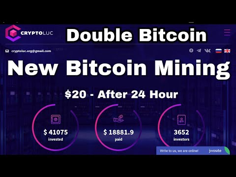 New Bitcoin Cloud Mining 2018| CryptoLuc.org Review | 200% PROFIT Daily | Highest Paying Website