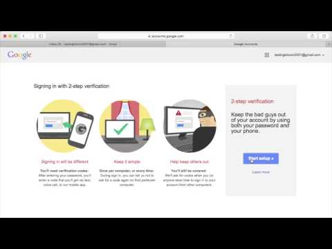 How to create a Gmail Account with 2-Step Verification