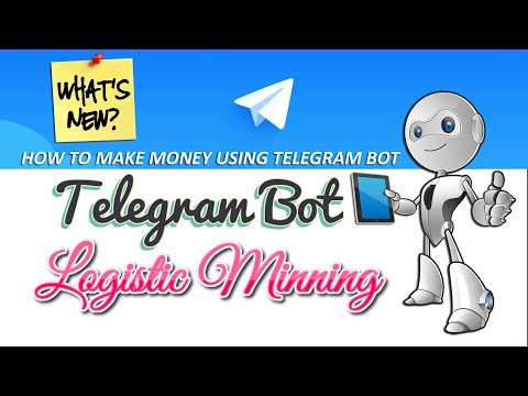 New Bot Telegram I Logistic Minning I Deposit and Get Bitcoin I investments site