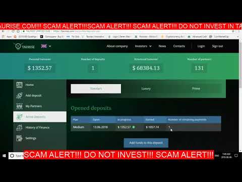 Proof That Taurise Is A Scam!!!. Genesis Mining Bitcoin