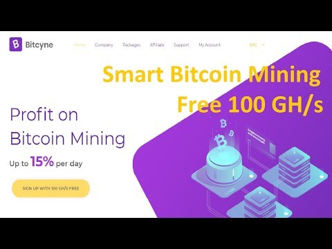 NEW Bitcoin Cloud Mining   Free 100 GH/s Start Power