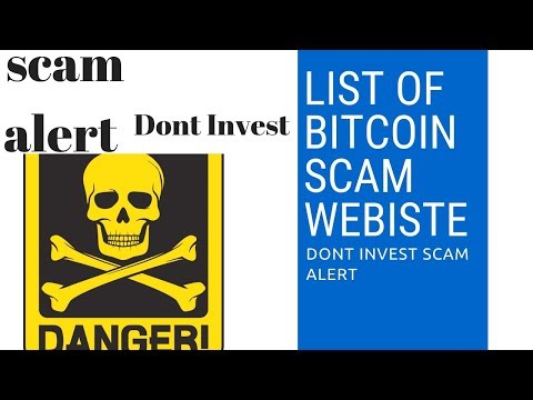 List of scaming bitcoin Website|Top 5 scam Bitcoin&cloud mining SItes|