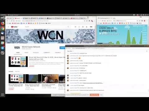 Bitcoin Talk Show #LIVE (Sep 10, 2018) - Bitcoin News Talk Price Opinion with your Calls