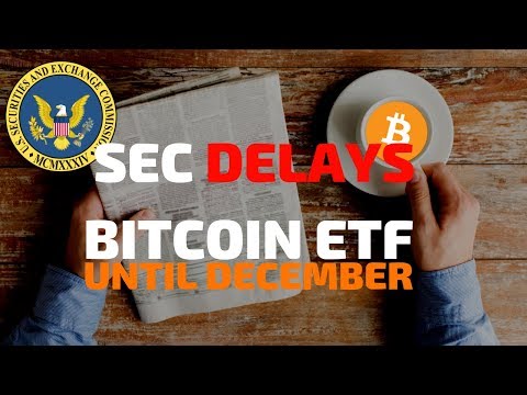 SEC Delays Bitcoin ETF Until December - Today's Crypto News