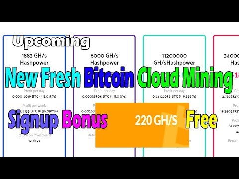 Wow !! Bitcoin Mining Signup Bonus 200Gh/s Free Hindi / Urdu 2018