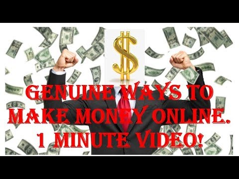 How To Make Money Online | Top 5 Ways To Make Money Online | Explained in 1 Minute