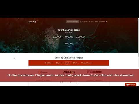 ZenCart Bitcoin Payment integration Tutorial - SpicePay