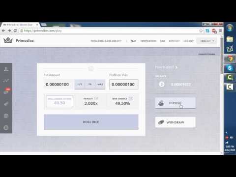 How to get free bitcoin using primedice