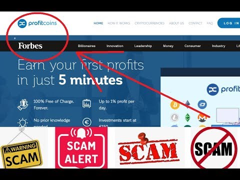 Profitcoins.io SCAM Review - I Blame Forbes for Promoting SCAM BITCOIN Companies