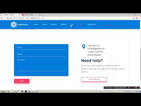 Hashtorin Review [Scam] - Register Free 100Gh/S | New Clout Mining Bitcoin