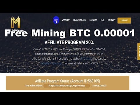 How To Multimining Free Bitcoin 0.00001440 BTC Mining By Crypto World Tips//