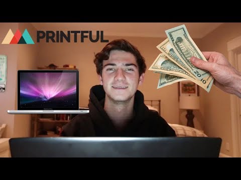 How to make money online as a teen: Print-on-demand