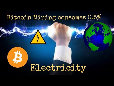 Bitcoin mining will consume 0.5% of world electricity in 2018