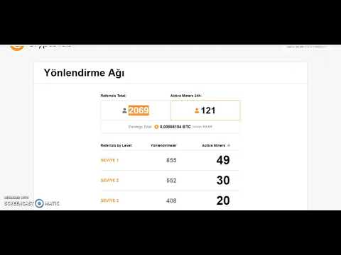 Aylık 6 000 Dolar Kazan   Bitcoin Mining Madencilik   Bedava Bit