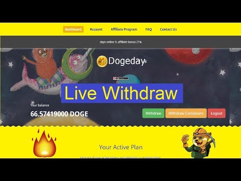 Dogeday Dogecoin Mining Site! Livr Withdraw , Legit Or Scam Full Detail ...