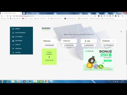 solarmining cloud Mining bitcoin l Free 10.00 M/HS
