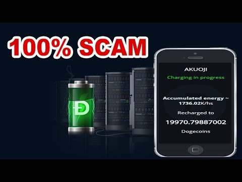 100% SCAM! - Cloud Mining DOGECOIN 2018