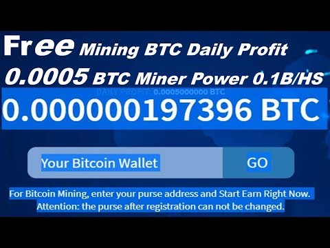 How To Make Miner BTC Free Mining Yours BTC Hash Power 0.1B/HS By Crypto World Tips//