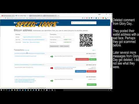 Exposing free bitcoin as a Money Flip Scammer Double your bitcoins scam