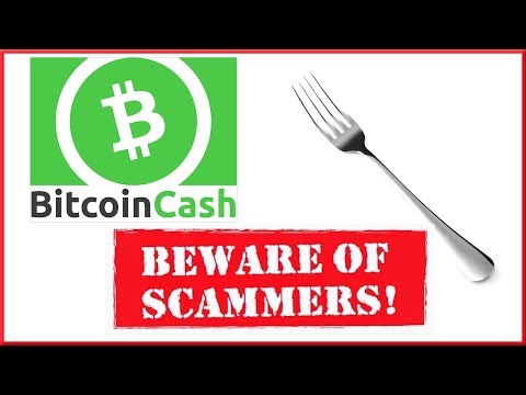 Bitcoin Cash Fork Details - BEWARE of Scammers!