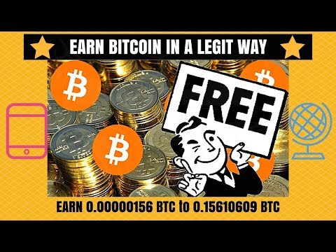 Earn Free Bitcoin Unlimited 100 legit Free Bitcoin Mining 2018