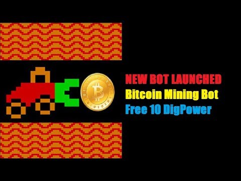NEW BOT LAUNCHED || Bitcoin Mining Bot || Free 10 DigPower