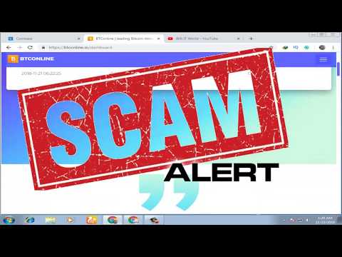BTCOnline io SCAM /BTConline.io Free Bitcoin Daily Scam /no pay out!!!SCAM SCAM SCAM! Keep away from