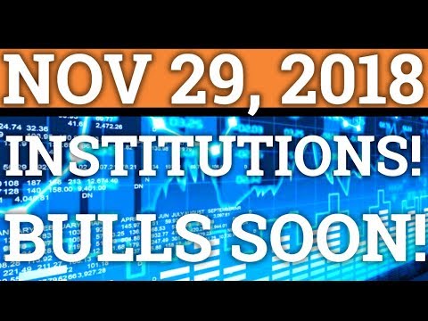 *PROOF* INSTITUTIONS ARE BUYING CRYPTOCURRENCY? BULLS COMING? BITCOIN BTC, TRON TRX PRICE, NEWS 2018